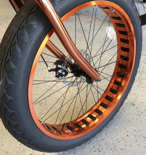 26x4 Black Tires 2 Tires and Tubes - SIKK BICYCLES