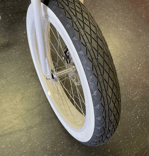 26x4 Whitewall Tires 2 Tires and 2 Tubes - SIKK BICYCLES