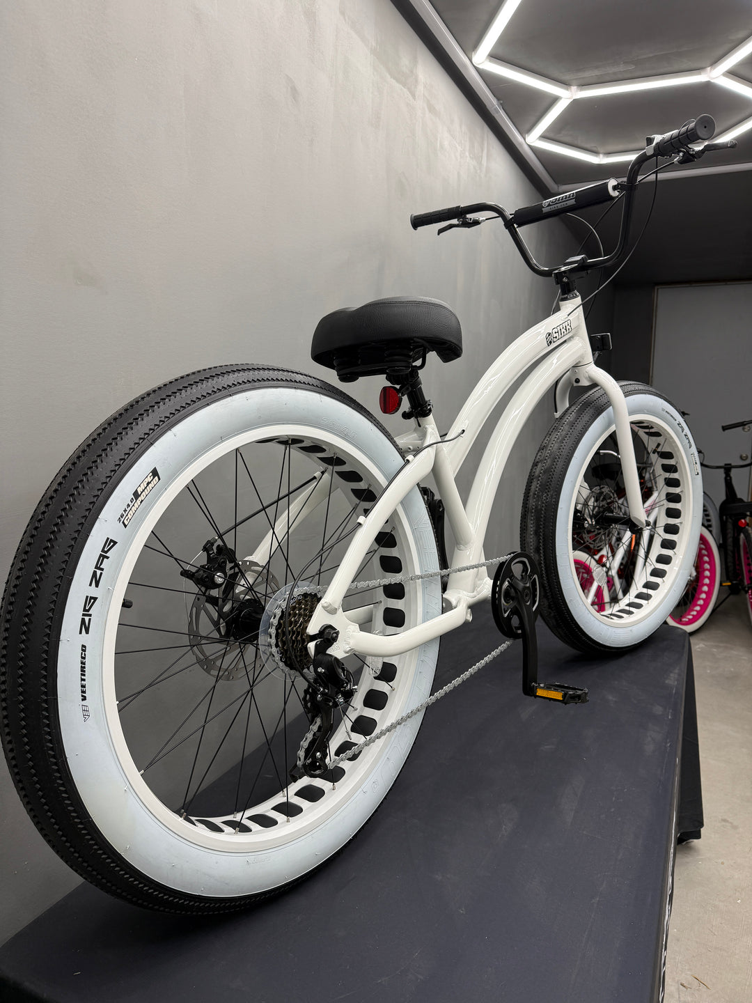 *NEW* UNISEX SIKK SS Aluminum Frame STORMTROOPER 7 Speed UFO Fat Tire Cruiser