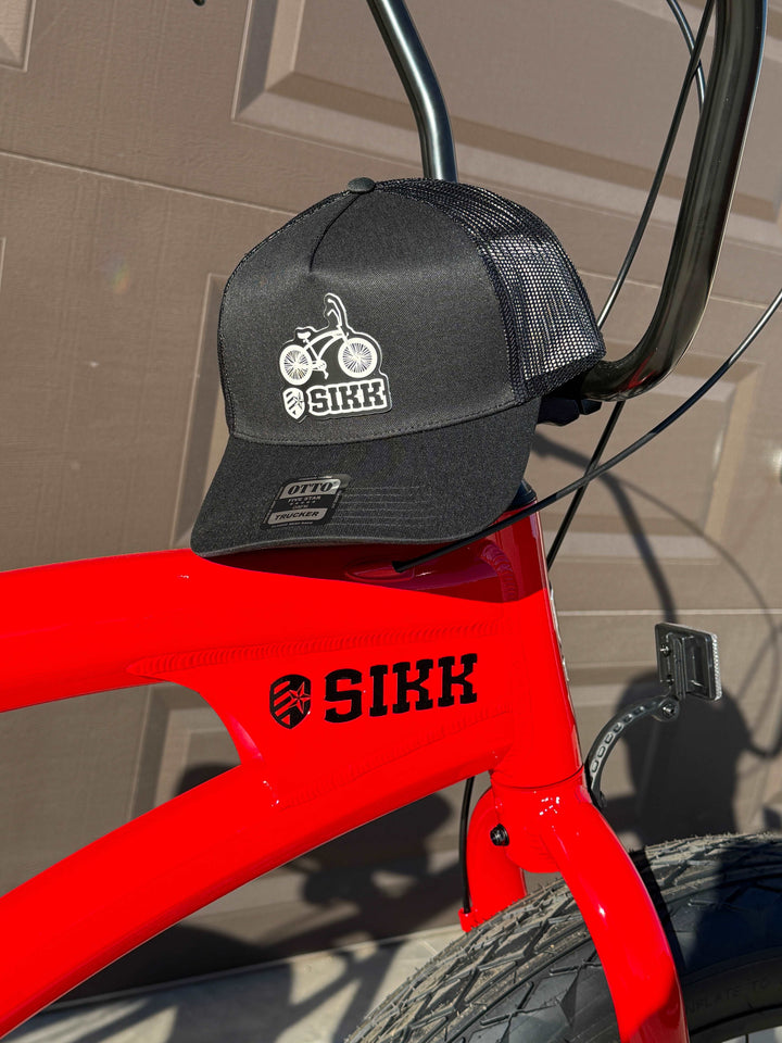 SIKK Bike Logo Mesh Trucker Hat - SIKK BICYCLES