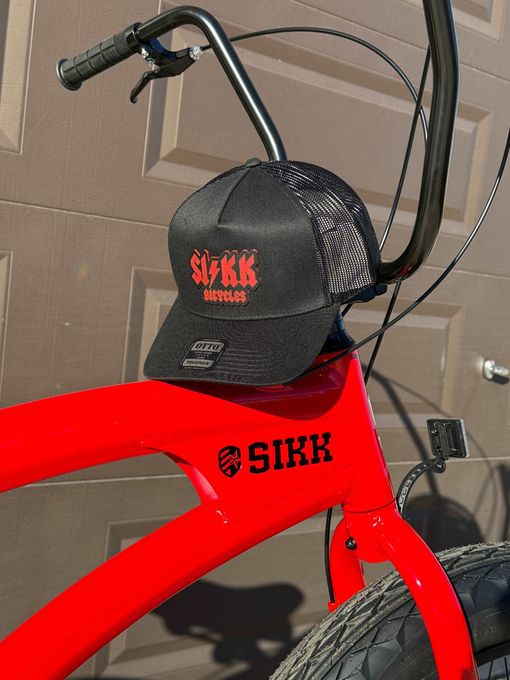 SIKK Bike Logo Mesh Trucker Hat - SIKK BICYCLES