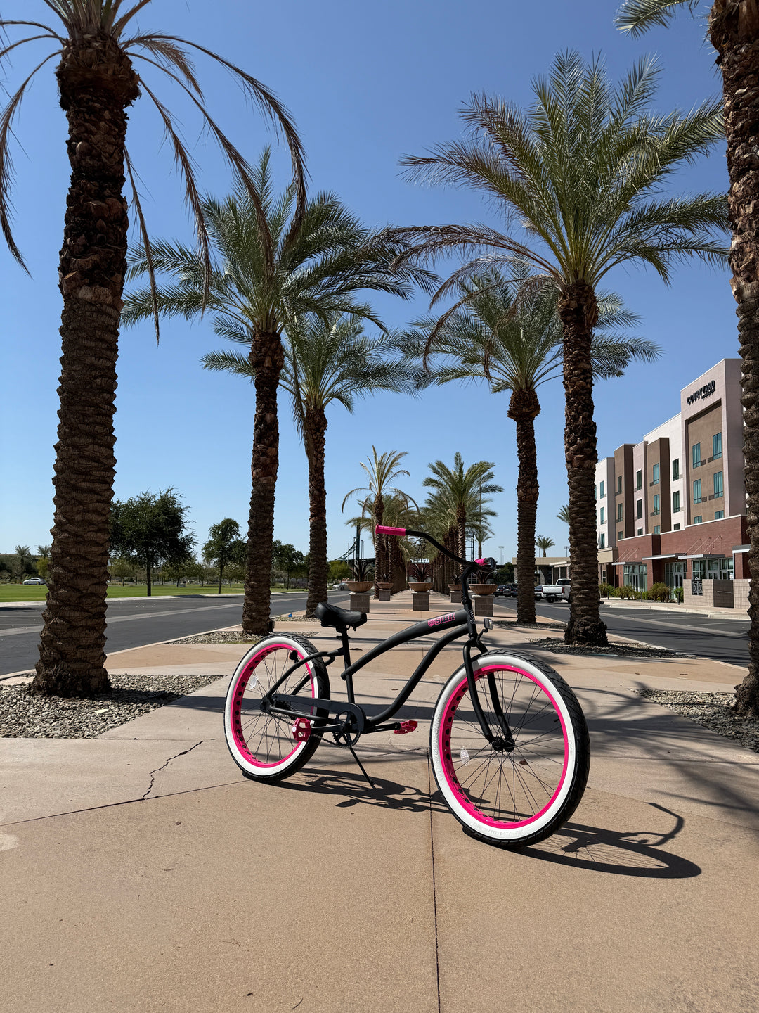 SIKK Wide Ride Ladies - Flat w Pink - Single Speed