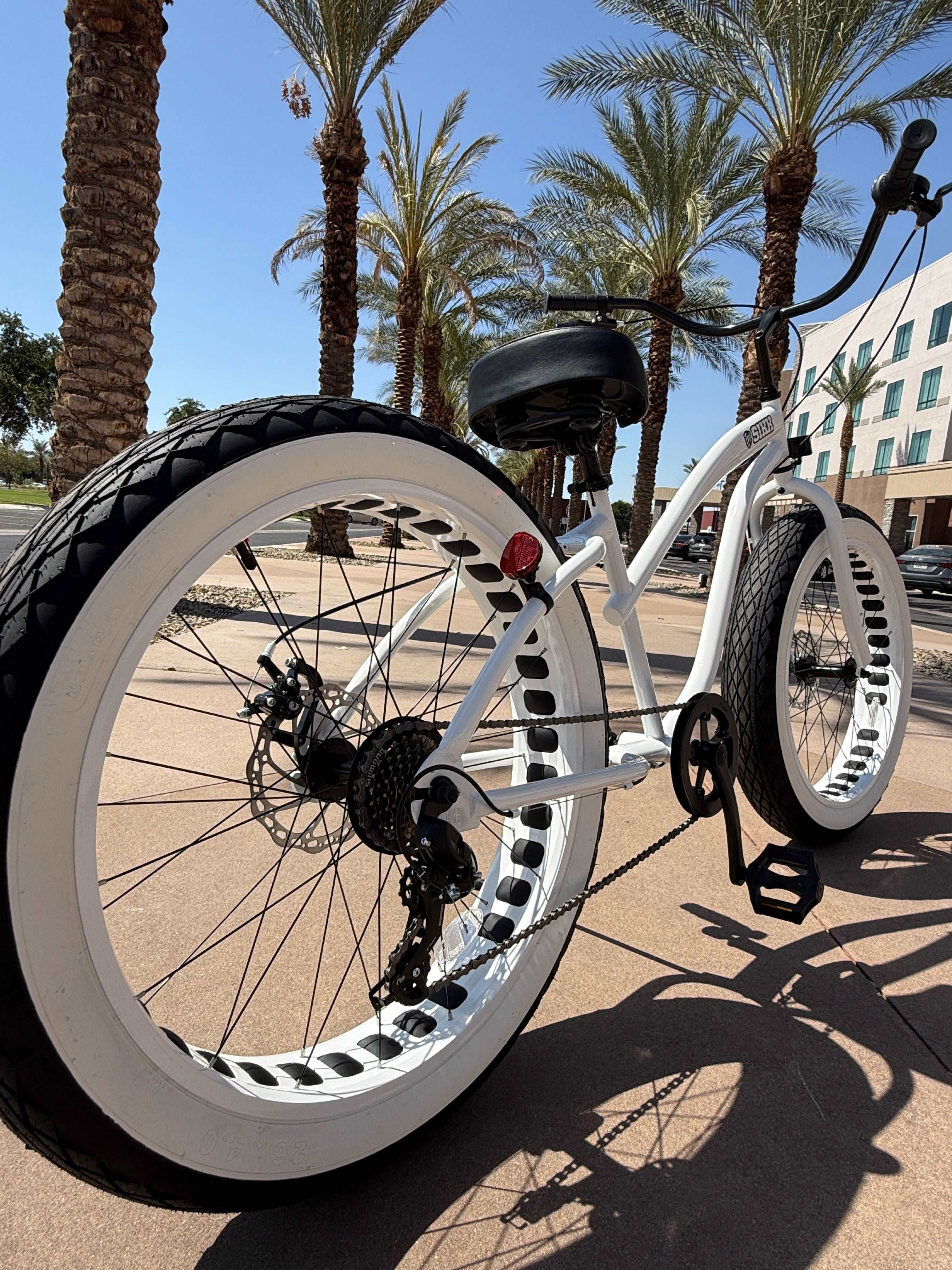 Unisex SIKK UFO Fat Tire 7 Speed Cruiser STORMTROOPER – SIKK BICYCLES