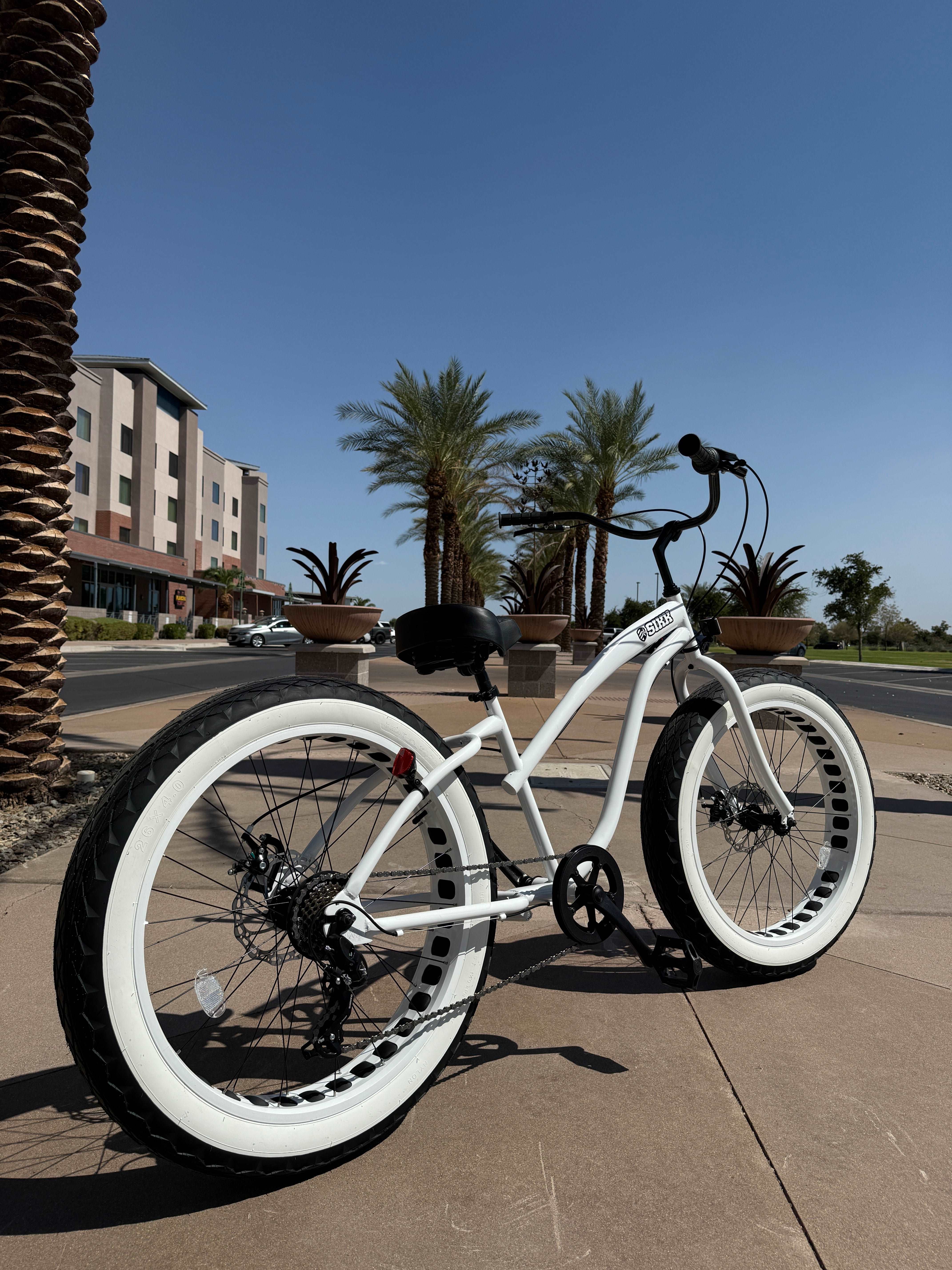 PRE-ORDER* Unisex SIKK UFO Fat Tire 7 Speed Cruiser STORMTROOPER