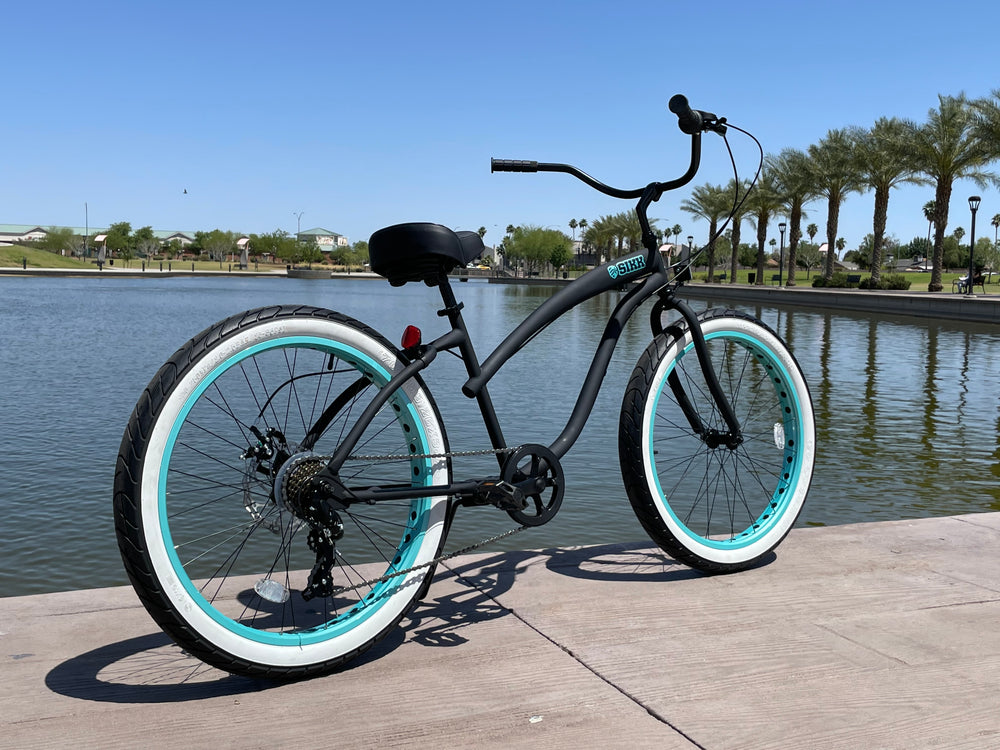 Wide Ride 3.0 Tire Beach Cruisers | SIKK Bicycles