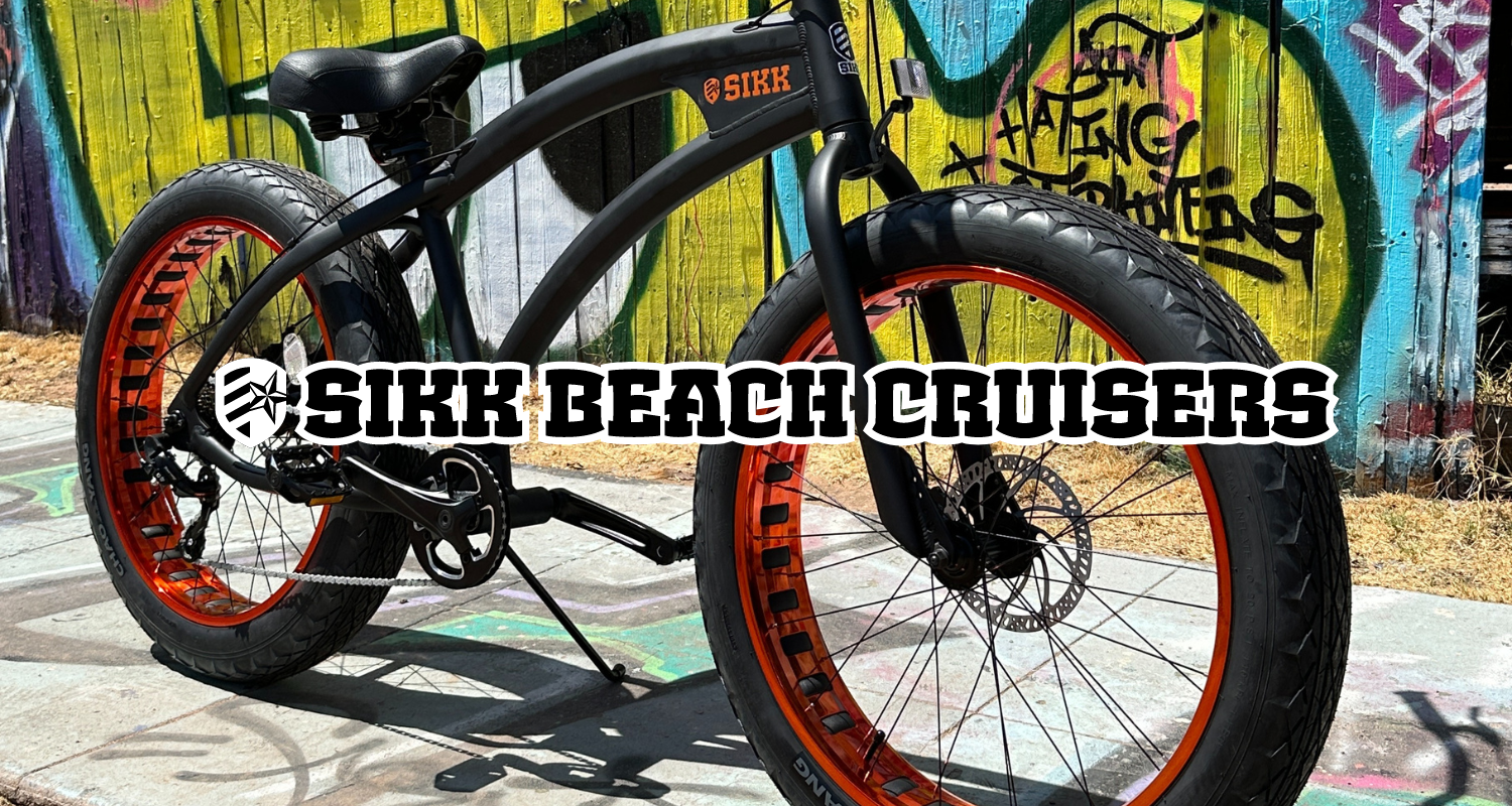 SIKK Bicycles | Quality Fat Tire Beach Cruisers – SIKK BICYCLES