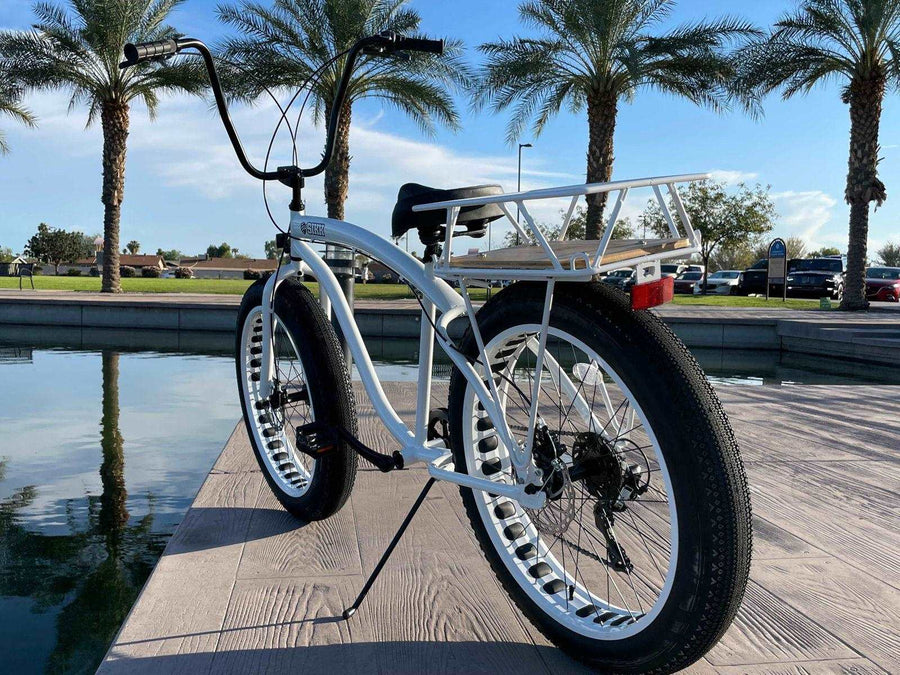 Custom Back Rack Design SIKK Custom Rear Cargo Rack – Enhance Your Cruiser – SIKK BICYCLES