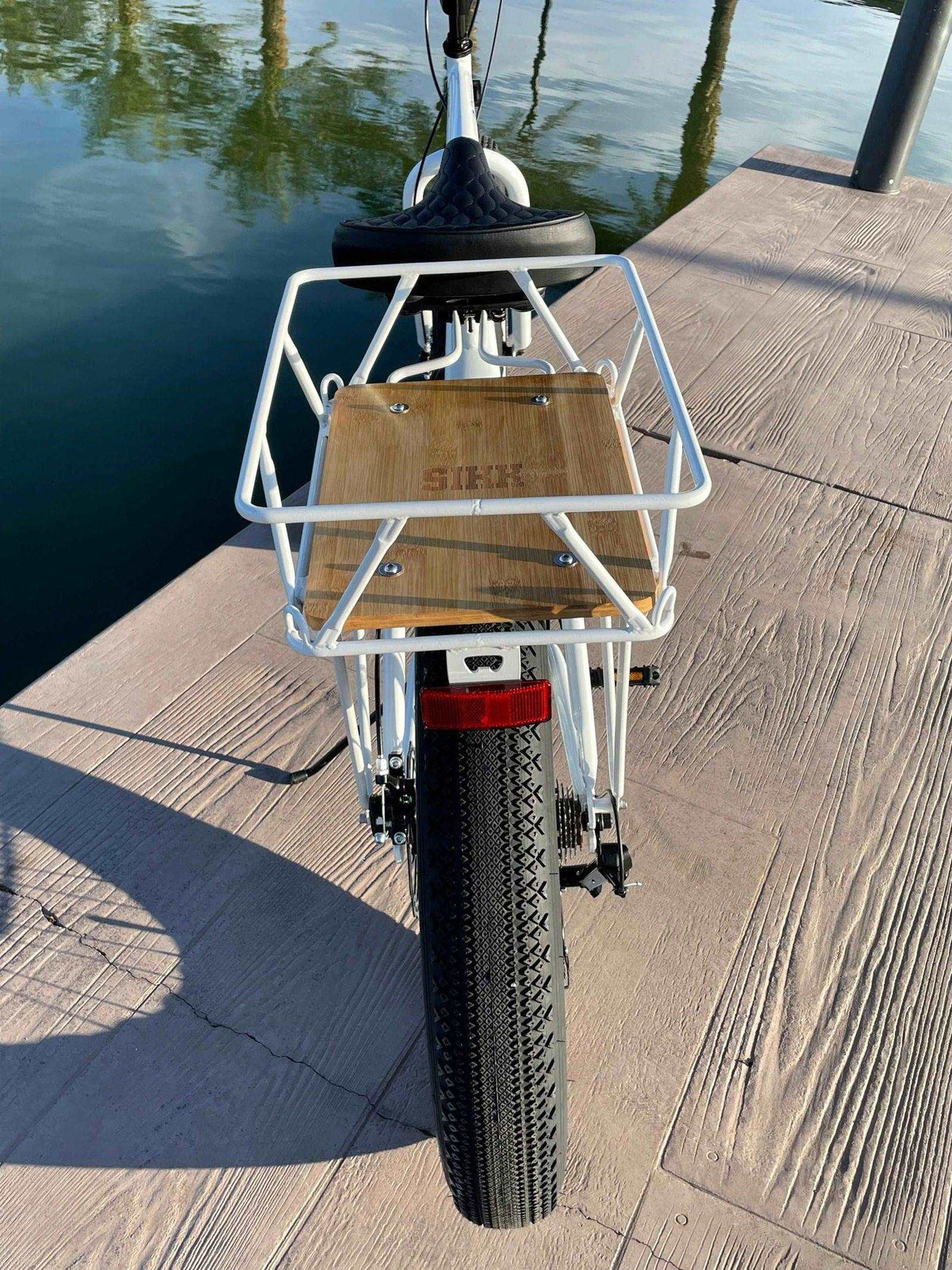 Custom Back Rack Design SIKK Custom Rear Cargo Rack – Enhance Your Cruiser – SIKK BICYCLES