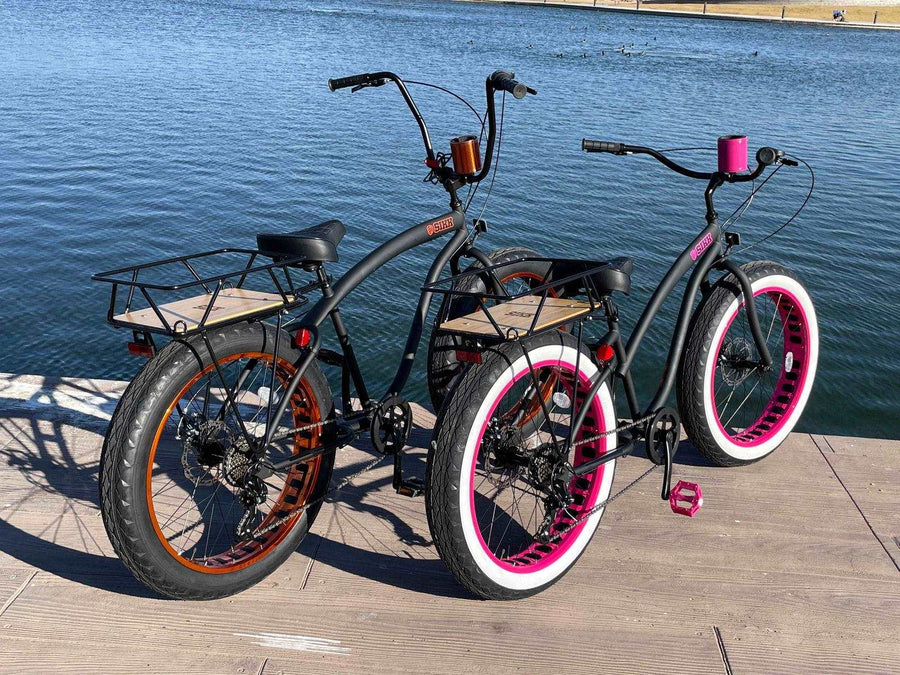 Custom Back Rack Design SIKK Custom Rear Cargo Rack – Enhance Your Cruiser – SIKK BICYCLES