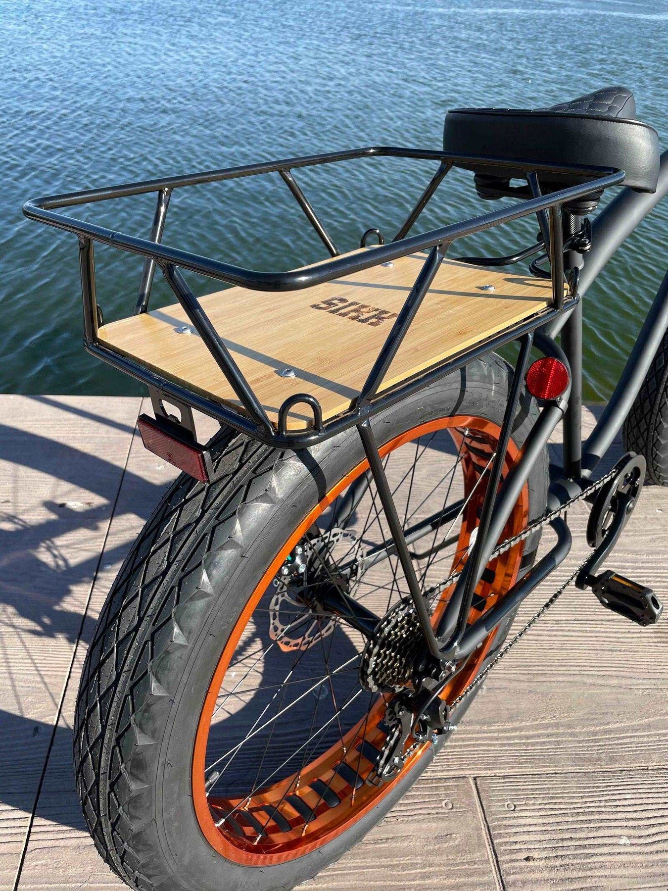 Custom Back Rack Design SIKK Custom Rear Cargo Rack – Enhance Your Cruiser – SIKK BICYCLES
