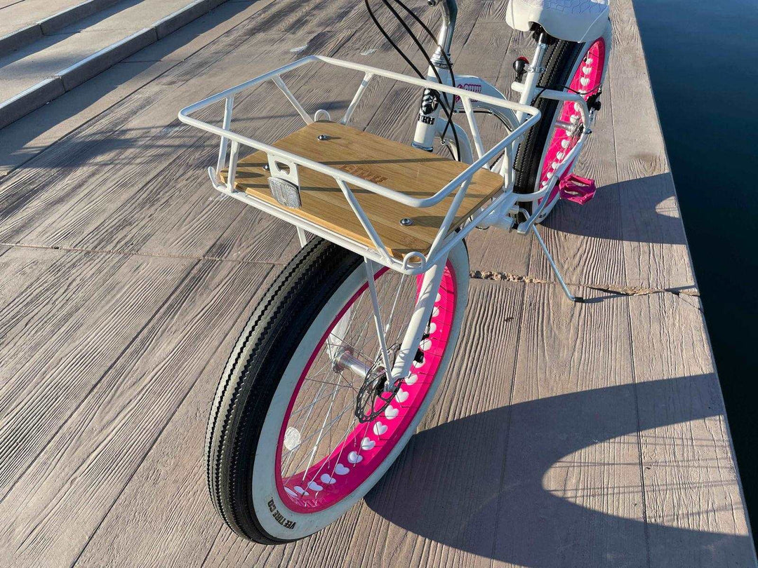 Sea Can Bike Rack SIKK Front Cargo Rack – Upgrade Your Beach Cruiser – SIKK BICYCLES