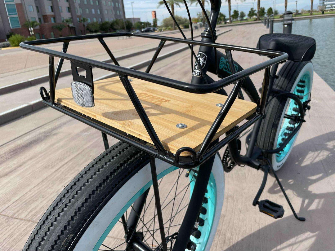 Sea Can Bike Rack SIKK Front Cargo Rack – Upgrade Your Beach Cruiser – SIKK BICYCLES