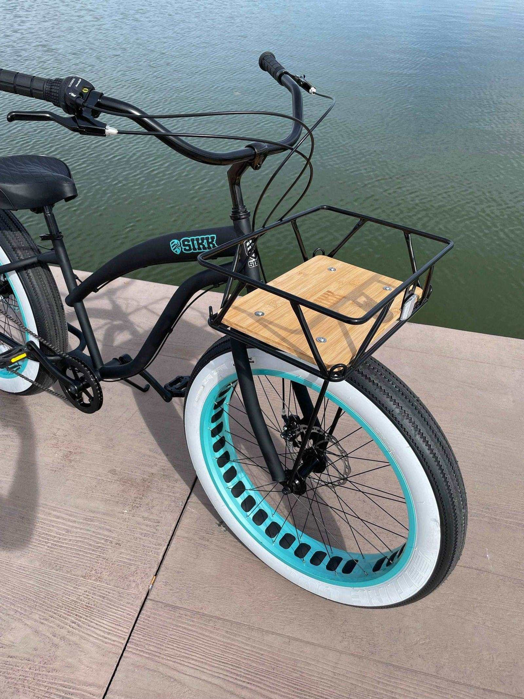 Sea Can Bike Rack SIKK Front Cargo Rack – Upgrade Your Beach Cruiser – SIKK BICYCLES