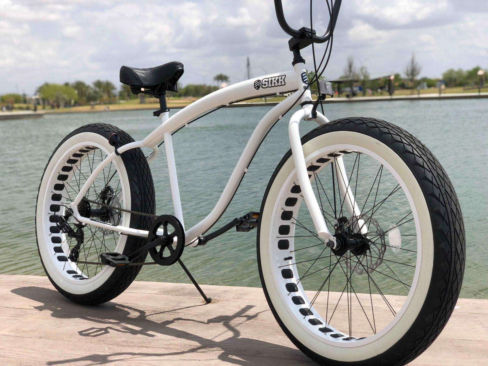 *PREORDER Shipping Mid August* SIKK UFO Men's Fat Tire 7 Speed Cruiser ...