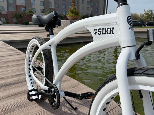 Wide Ride SS Single Speed Beach Cruisers | Aluminum Bikes – SIKK BICYCLES