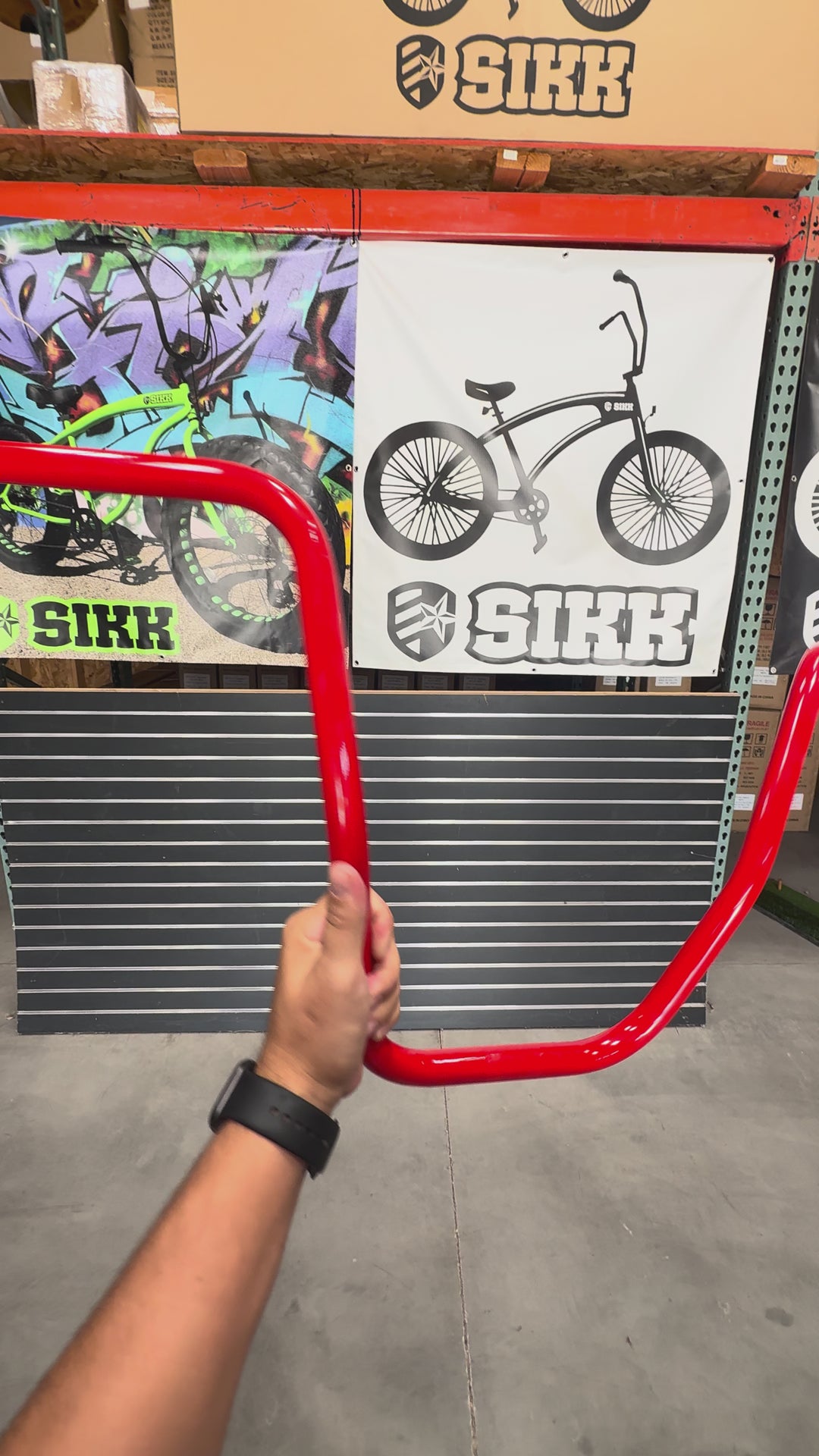 **NEW** SIKK Colored Ape Hanger Handle Bar